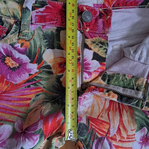 Denim & Supply Ralph Lauren Tropical Floral Skinny Jeans | Size 28 - Picture 11 of 12